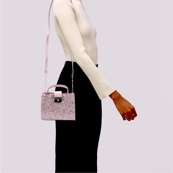 kate spade Handbags - KATE SPADE NY GLITTER CROSSBODY BEAUTIFUL PRE LOVED CONDITION